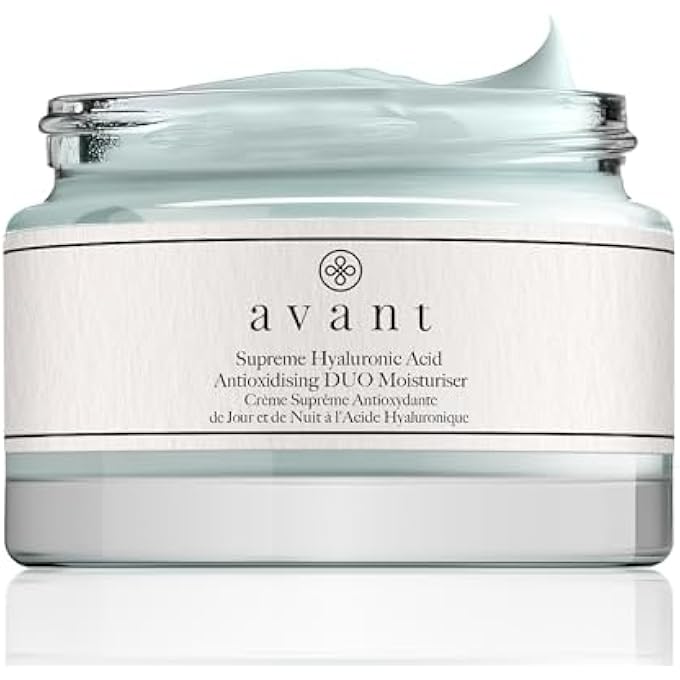 AVANT | DAY NIGHT CREAM AGE NUTRI-REVIVE HYDRATION FOR ALL SKIN TYPES | SUPREME HYALURONIC ACID ANTIOXIDISING DUO MOISTURISER | 1X 50ML - Image 1